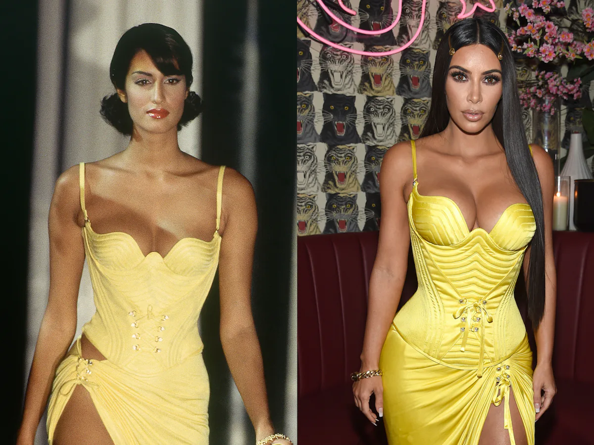 Kim Kardashian Got Versace to Completely Re-create Her Favorite 1995 Dress, and Now We Believe in Fashion Again Kim Kardashian Got Versace to Completely Re-create Her Favorite 1995 Dress, and Now We Believe in Fashion Again