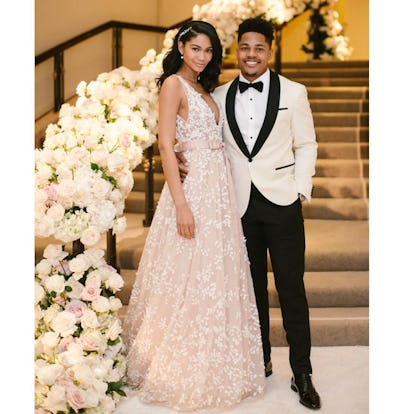 Chanel Iman and Sterling Shepard