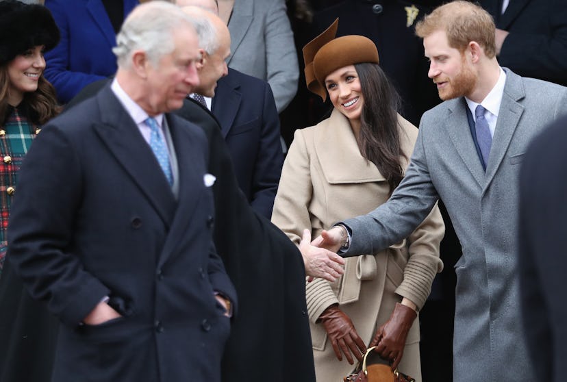 Members Of The Royal Family Attend St Mary Magdalene Church In Sandringham