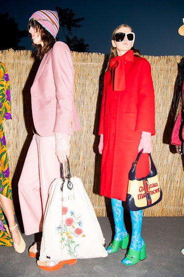 The Gucci Cruise 2019 Show Featured a Ghostly Clash of the Patterns