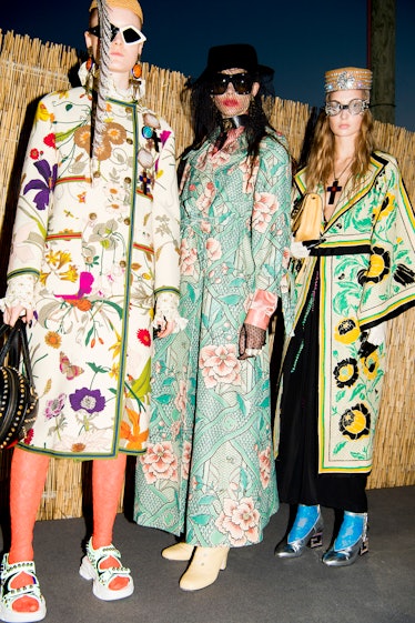 The Gucci Cruise 2019 Show Featured a Ghostly Clash of the Patterns