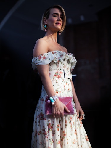 Sarah Paulson at the 2018 CFDA Fashion Awards at Brooklyn Museum