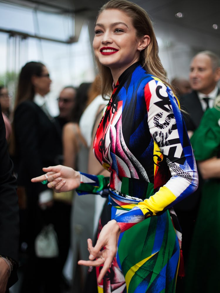 Gigi Hadid at the 2018 CFDA Fashion Awards 