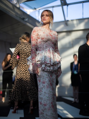 Lili Reinhart at the 2018 CFDA Fashion Awards at Brooklyn Museum 