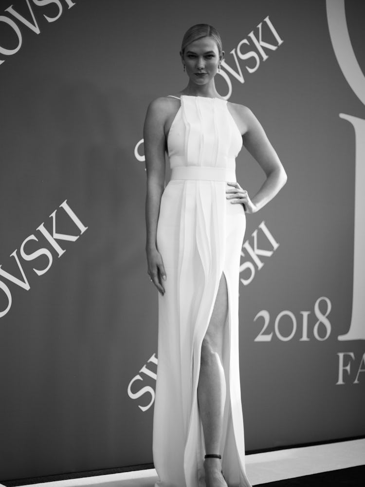 Karlie Kloss at the 2018 CFDA Fashion Awards at Brooklyn Museum