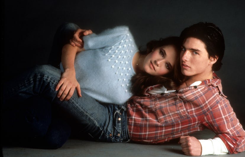 Lea Thompson And Tom Cruise In 'All The Right Moves'