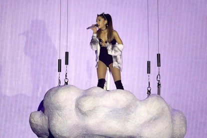 Amerikanische Sängerin Ariana Grande gastiert auf ihrer "The Honeymoon"-Tour in der Lanxess-Arena Kö...