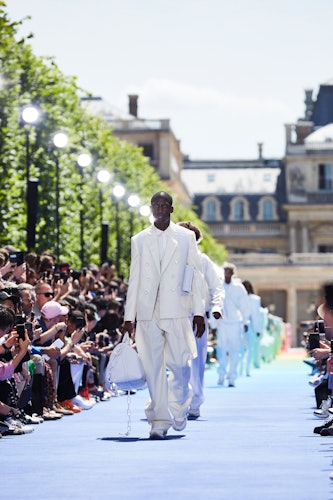 Celebrities Got Very Emotional During Virgil Abloh's Historic Louis Vuitton  Men's Wear Debut