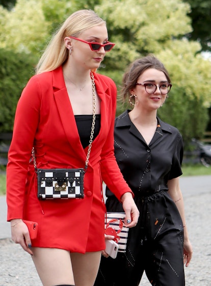 Sophie Turner and Maisie Williams Deal With the Stress of Game of