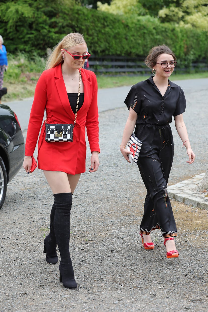 Kit Harington and Rose Leslie Wedding Sightings