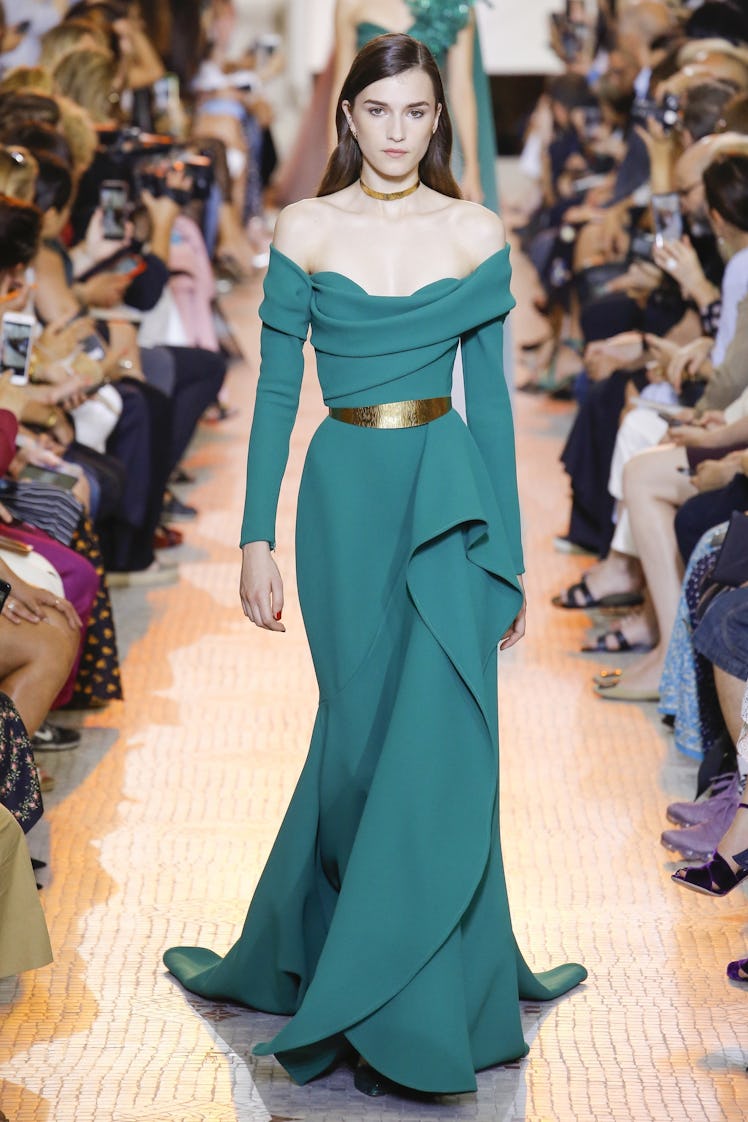 Elie Saab Paris Haute Couture runway look