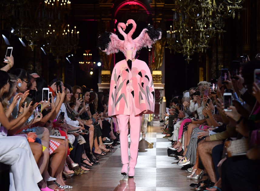 The Strangest Things That Paris Couture Week Managed to Make Chic, From  Yoga Mat Hats to Gym Shoes