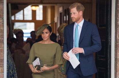 Meghan Markle Debuted A New Hairstyle lead