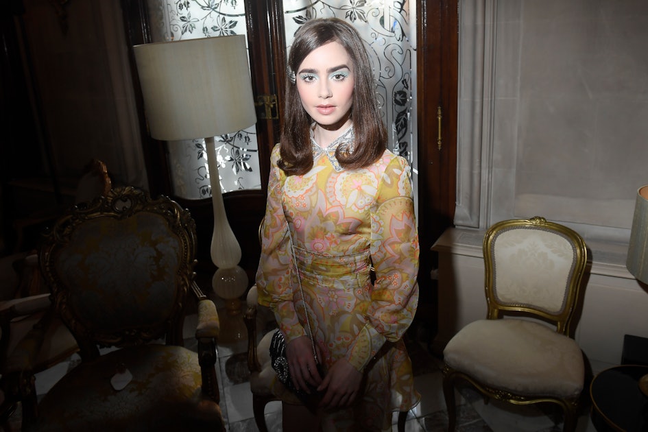 686 Lily Collins Chanel Photos & High Res Pictures - Getty Images