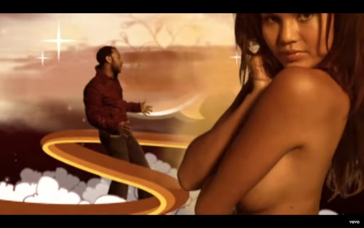 Chrissy Teigen in John Legend's music video for 'Stereo.'