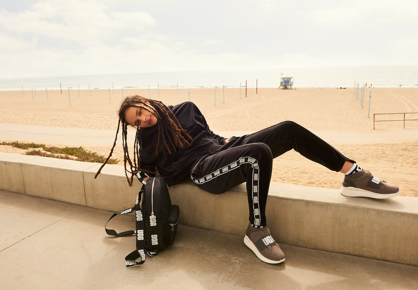 Sasha Lane's Favorite Accessory Is a Backpack Full of Almonds