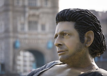 jeff goldblum statue london