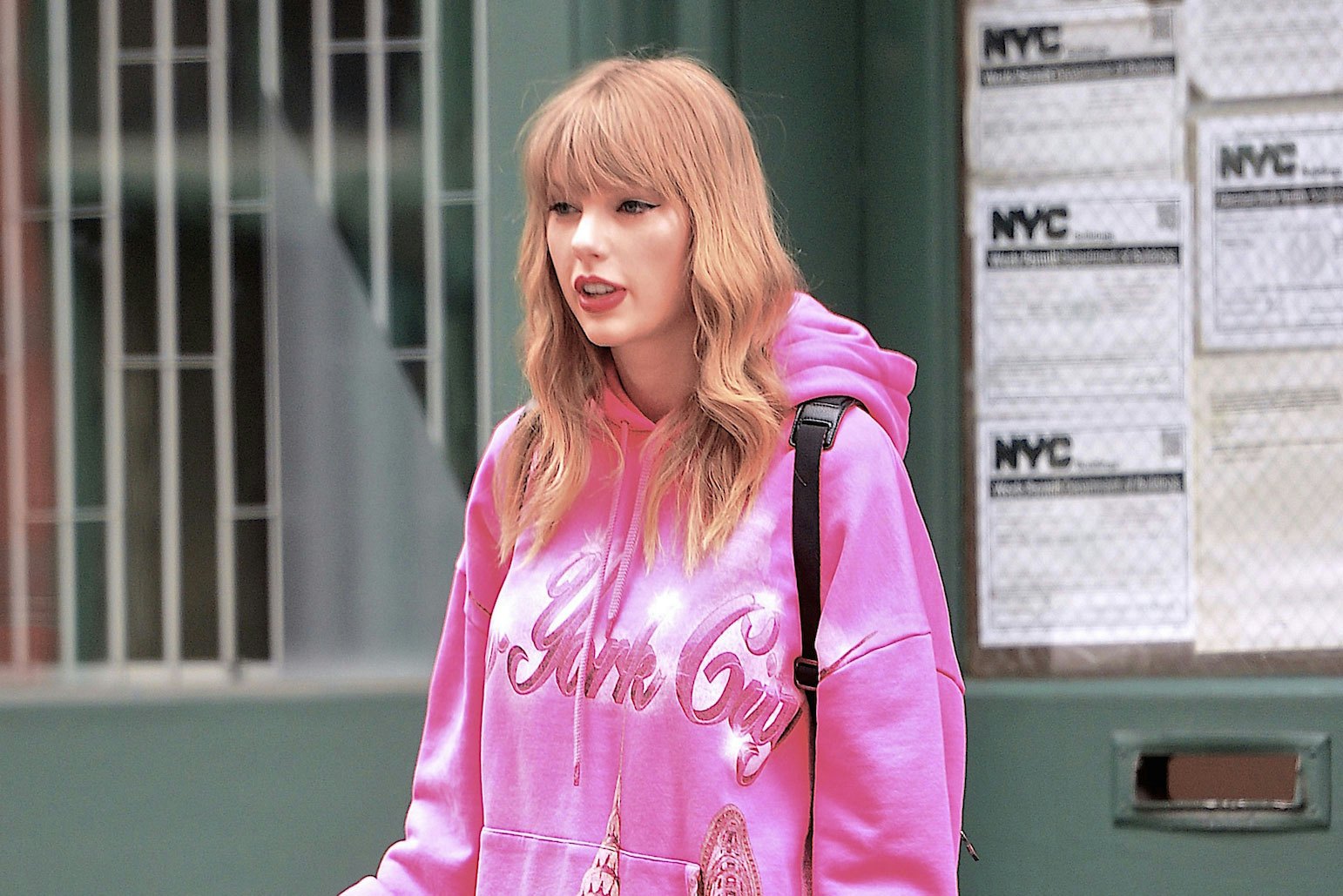 Taylor Swift Wore an $895 Sweatshirt to Prove Her Love for New York