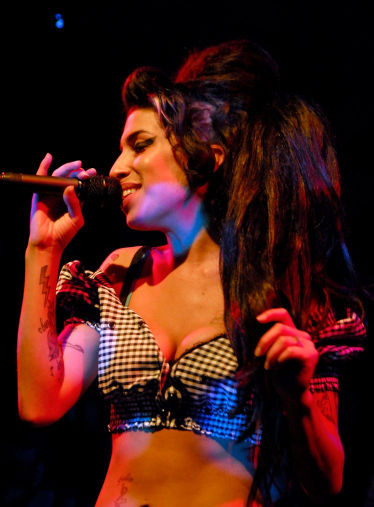Amy Winehouse Performs At The Highline Ballroom
