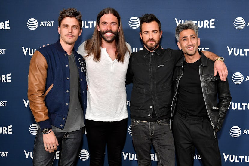 Justin Theroux Recalls How He Befriended the 'Queer Eye' Guys by Slipping Into Their DMs