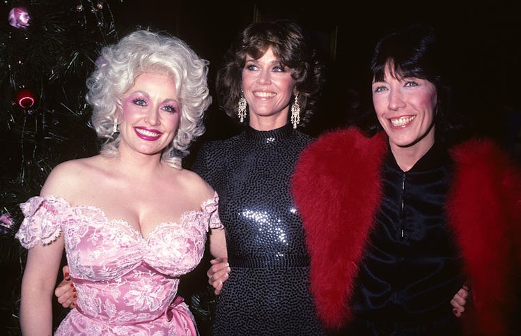 Dolly Parton at film premiere of Nine to Five
