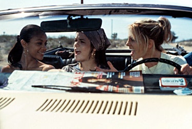 Lucy, Kit, and Mimi from Crossroads representing the best female friendships in movie history.