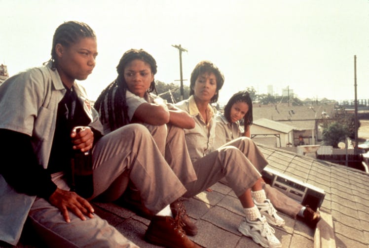 Stoney, Cleo, Frankie, and T.T. from Set It Off representing the best female friendships in movie hi...
