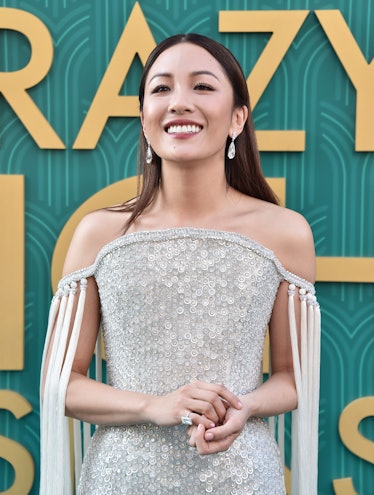 Constance Wu's 'Crazy Rich Asians Premiere' Dress Had 90 Carats of Diamonds 2