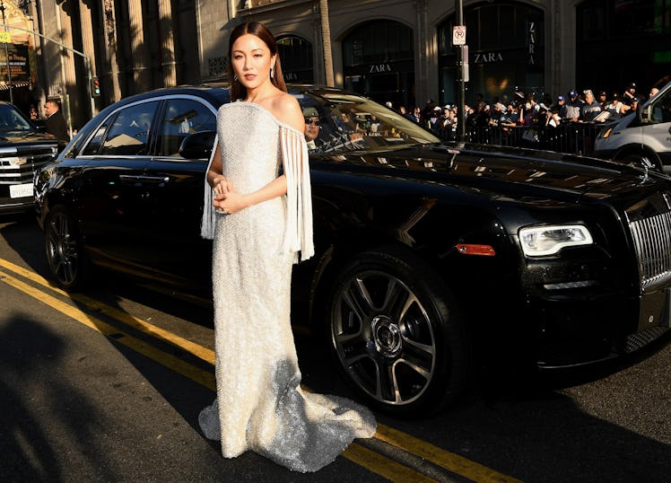 Constance Wu's 'Crazy Rich Asians Premiere' Dress Had 90 Carats of Diamonds 3