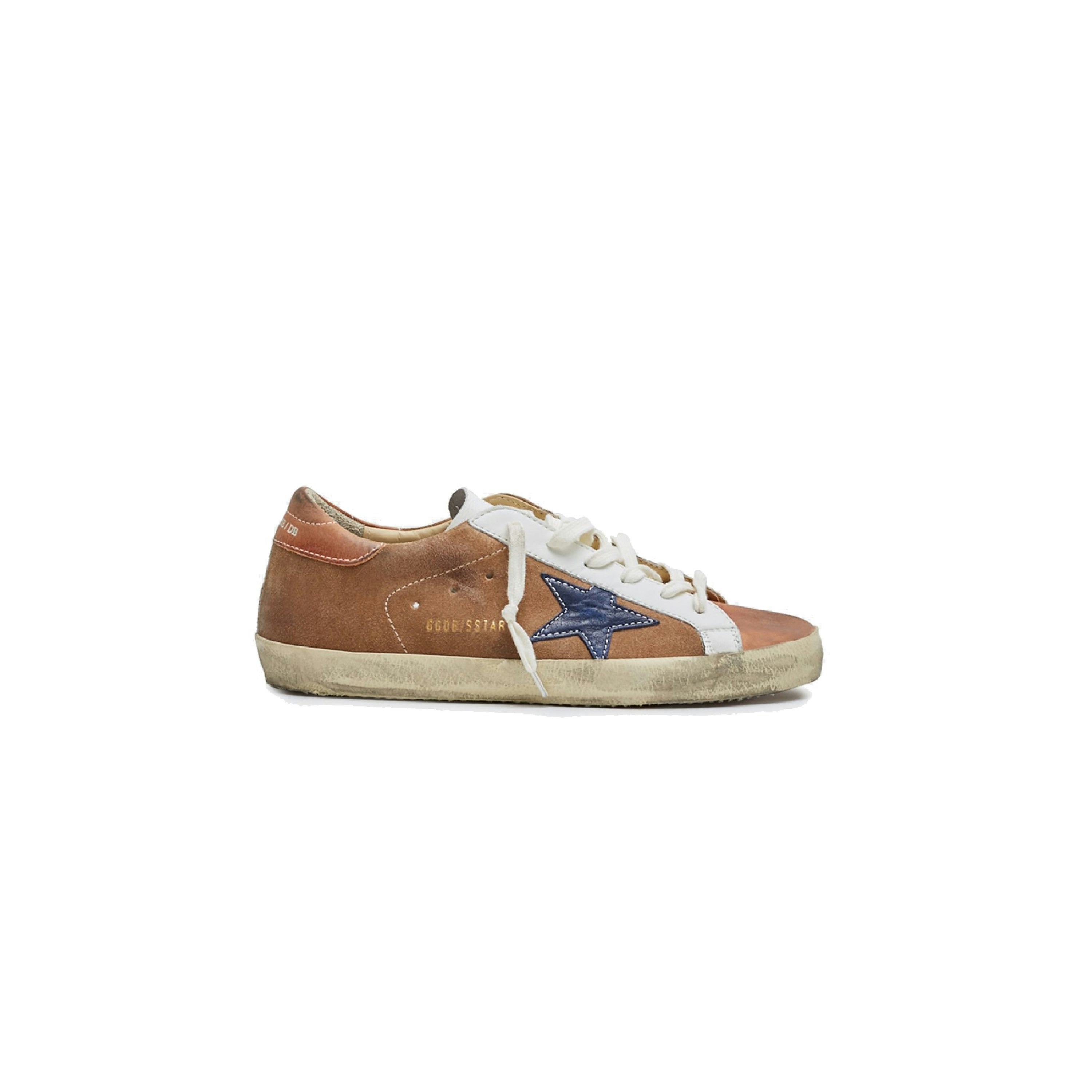 Golden goose hot sale tan indigo