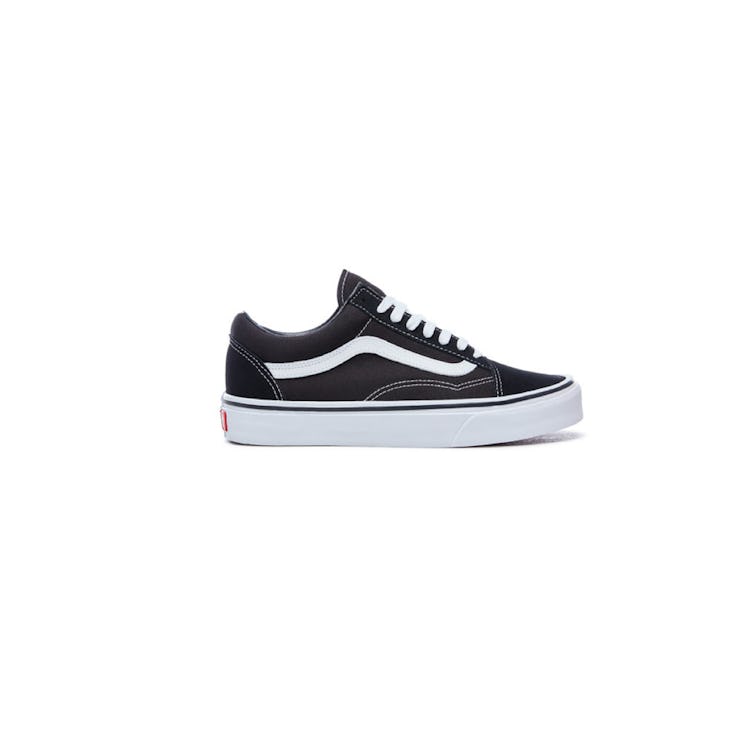 Vans sneakers in a classic black and white style