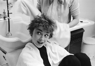 Audrey Hepburn Being Towel Dried, 1953, Mark Shaw.jpg