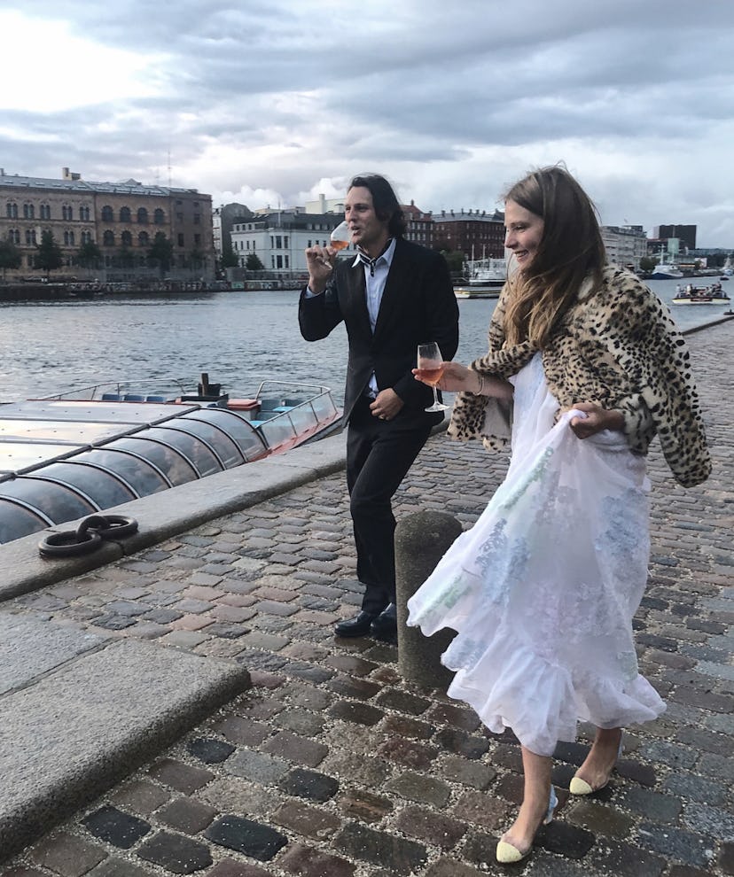 Caroline Brasch Nielsen wedding