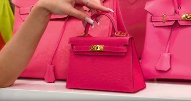 Stormi Webster Pink Hermès Kelly Bag Video
