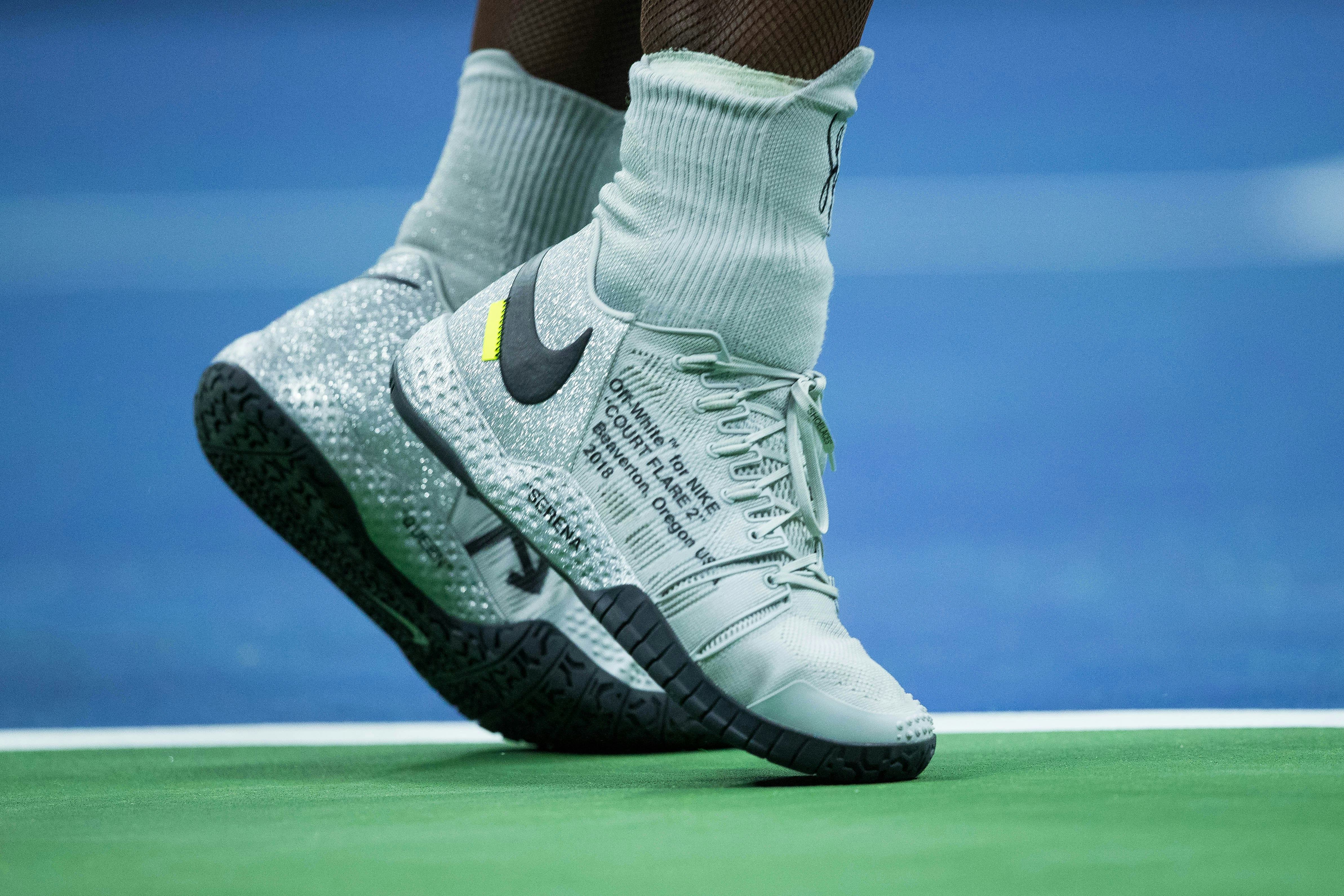 Off white sales serena williams shoes