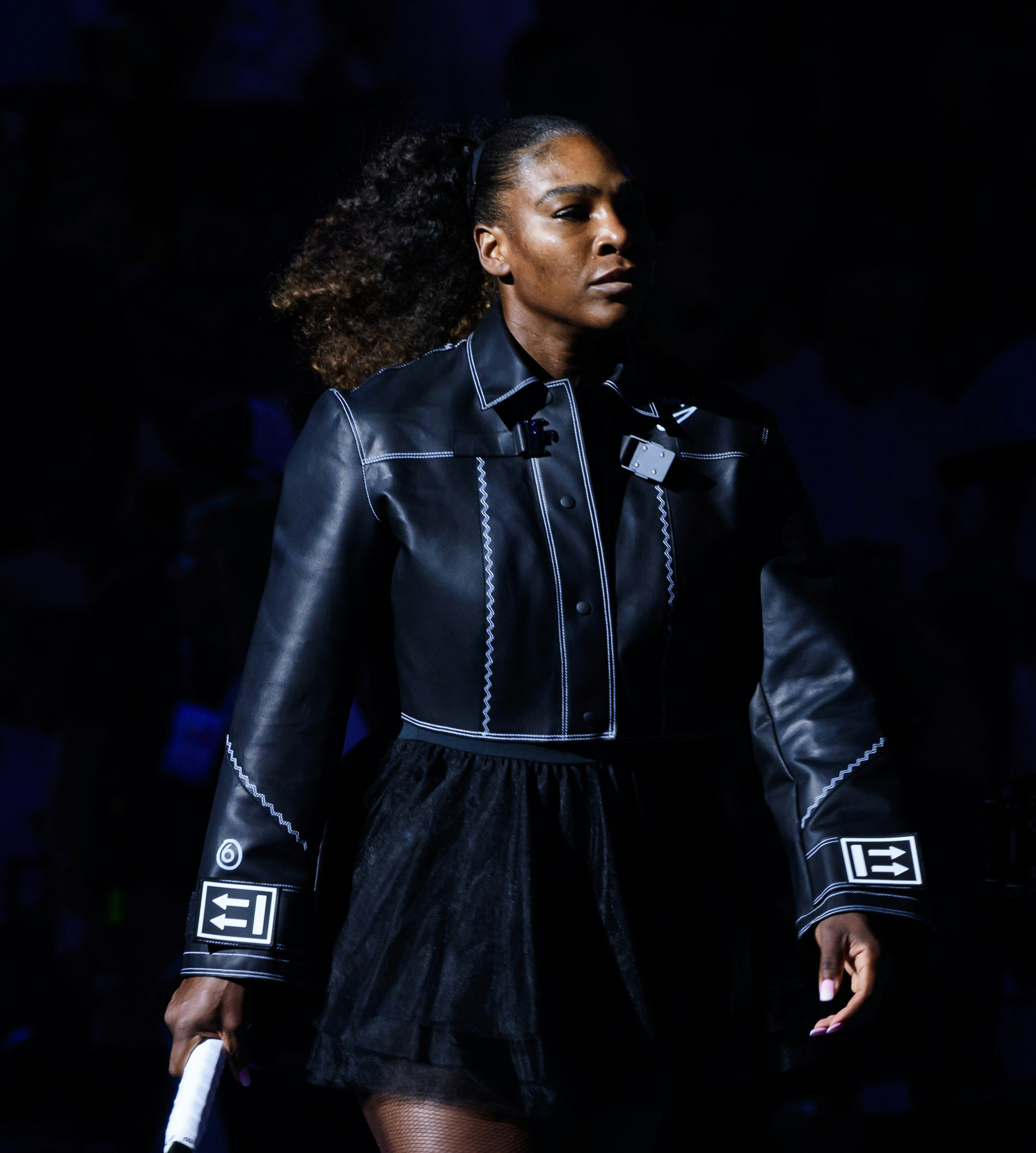 Serena Williams Showed Up to the US Open in a Black Tutu by Virgil