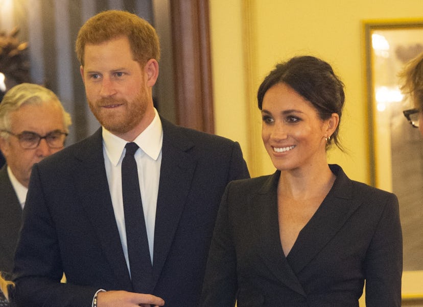 The Duke & Duchess Of Sussex Attend A Gala Performance Of "Hamilton" In Support Of Sentebale