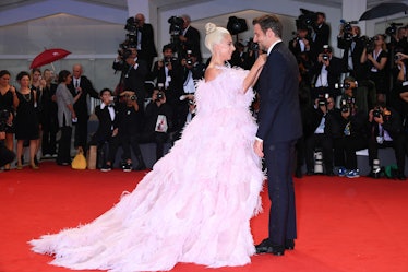 Lady Gaga and Bradley Cooper