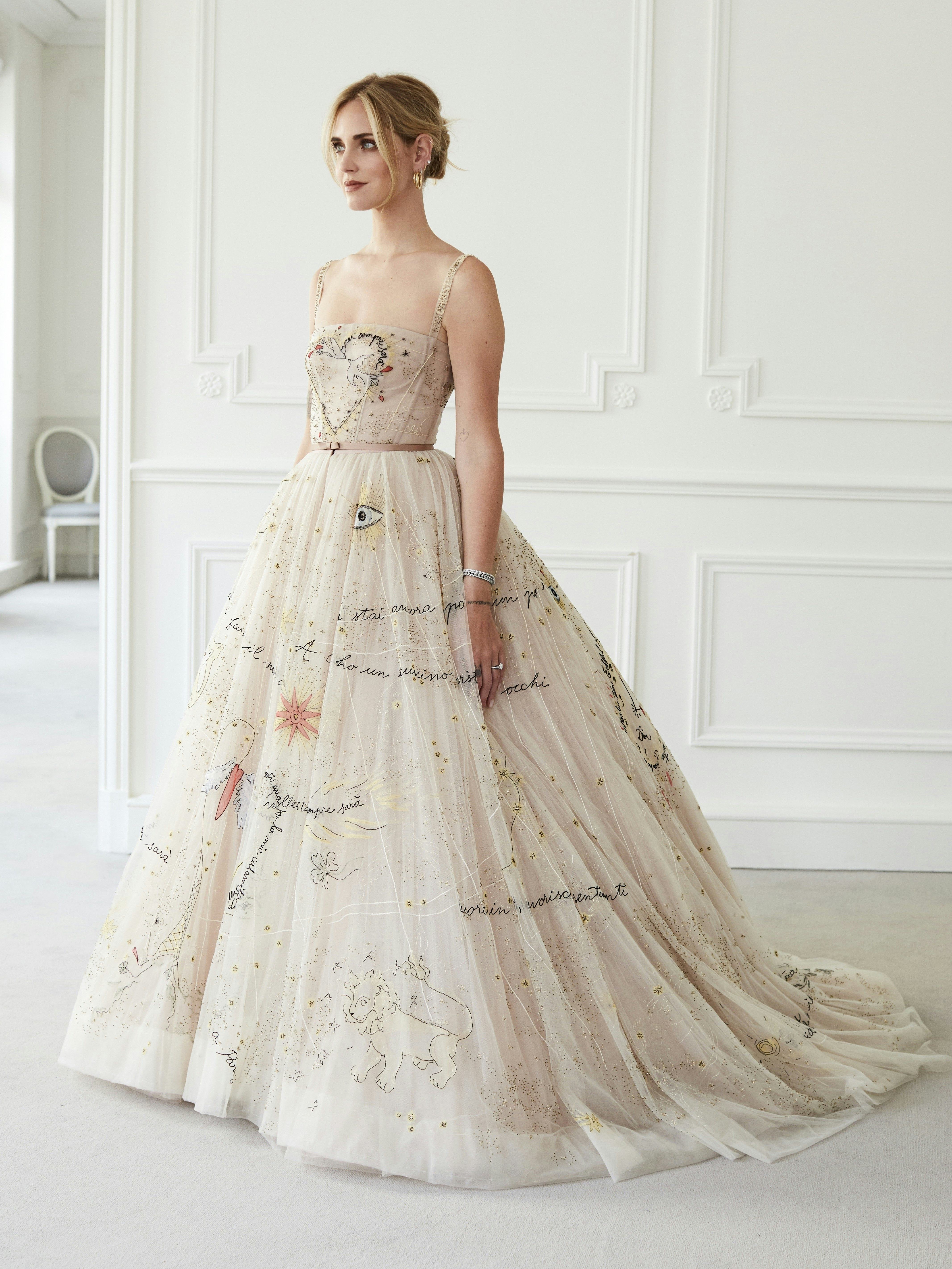 Dior wedding best sale dress 2018