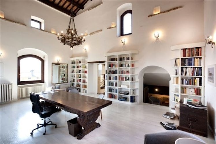 View of the Brunello Cucinelli's “Tower” office.