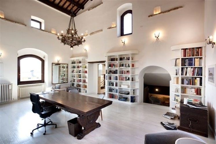View of the Brunello Cucinelli's “Tower” office.