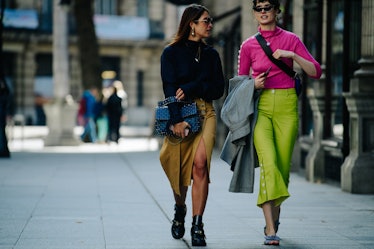 London Fashion Week Street Style: A Lesson In Layering