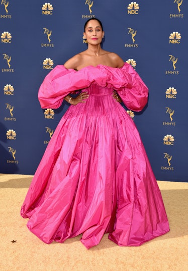 Tracee Ellis Ross Pink Valentino Gown Emmys