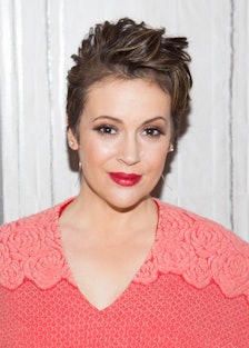 AOL Build Speakers Series - Alyssa Milano, "Project Runway All Stars" and Touch By Alyssa Milano Fas...