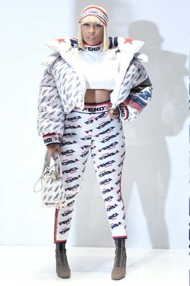 Celebrities on Front Row at Milan Fashion Week: Nicki Minaj & More –  Footwear News