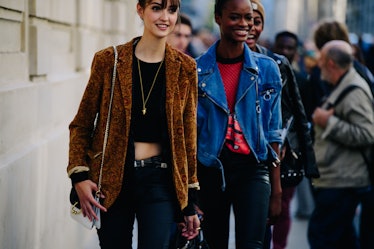 Street Style At Paris Fashion Week Will Provide You With Plenty of Fall ...