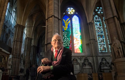The Queen's Window By David Hockney Is Revealed At Westminster Abbey