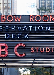 NBC studios in New York City: Historic Rockefeller Center in