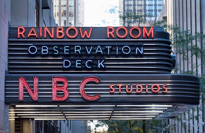 NBC studios in New York City: Historic Rockefeller Center in