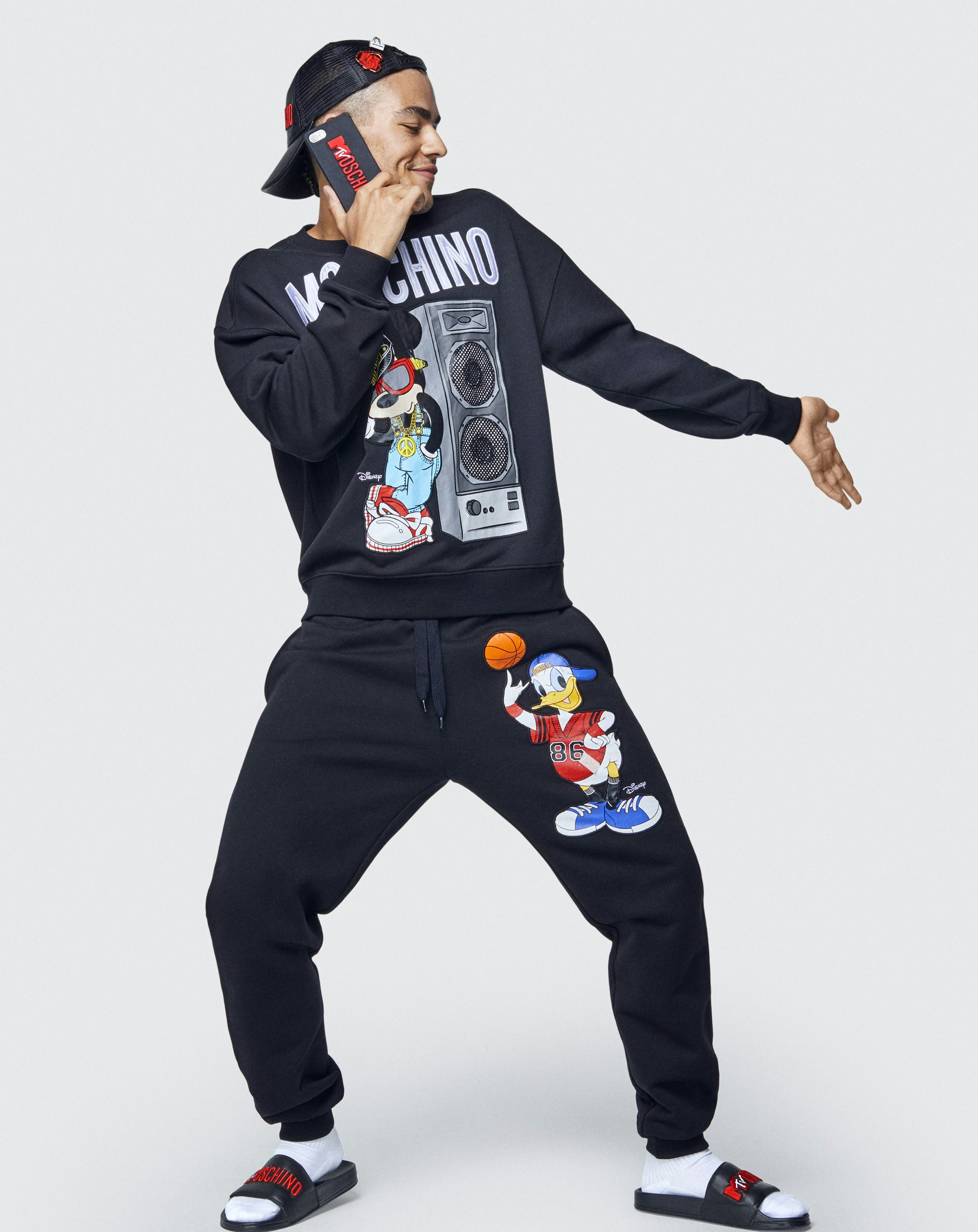 Hm x moschino best sale hoodie